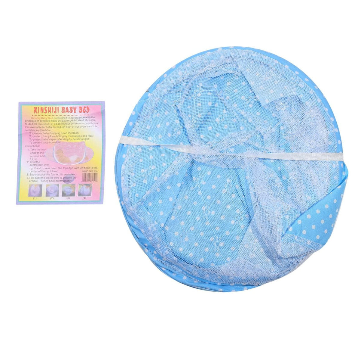 BabySafe: Cuna Portátil con Mosquitero