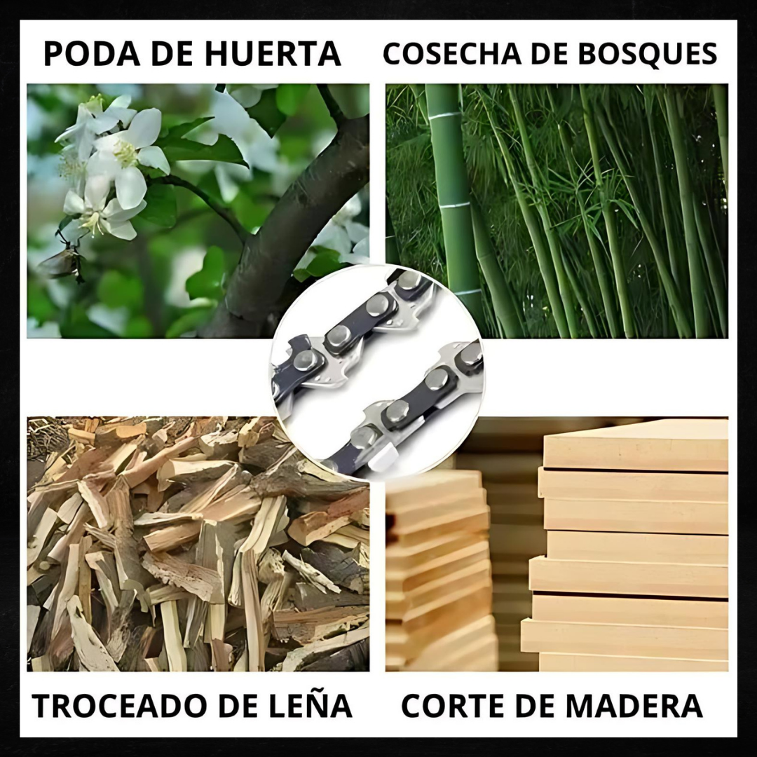 Motosierra inalámbrica de 24 V + Juego Destornillador de 36 puntas