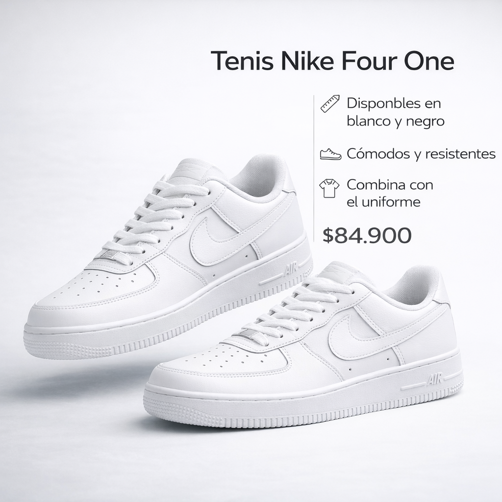 Tenis Nike Four One ® | Tenis Cómodos y Resistentes