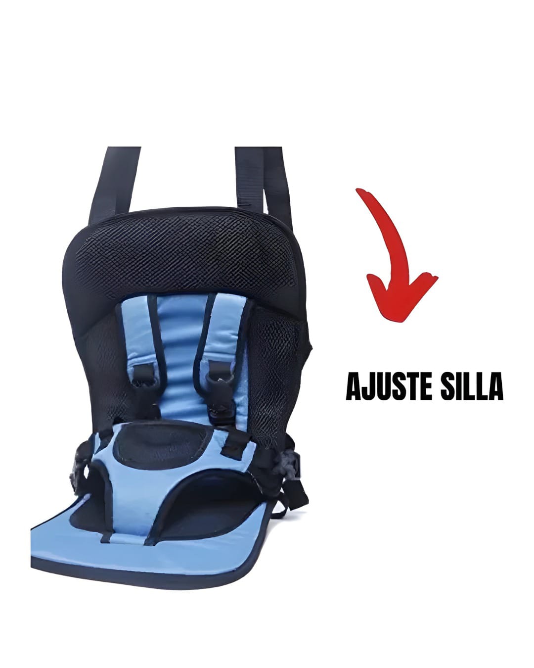 Asiento Arnés para Carro – Bebé/Niño 1–6 Años + ENVÍO GRATIS