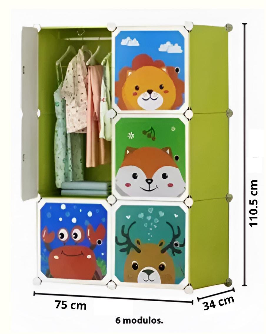 Armario Desarmable Infantil: Perfecto para el espacio de los pequeños