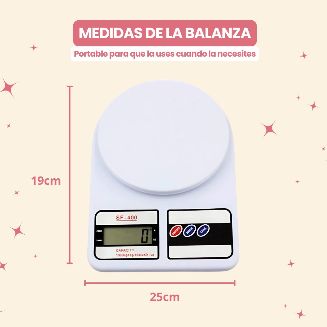 COMBO: Balanza + Batidora + Kit de repostería 66 pcs + ENVÍO GRATIS