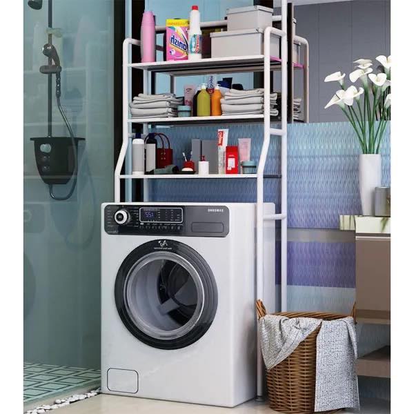 Estante Organizador Premium para Baño y Lavadora (3 niveles)