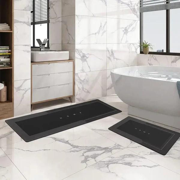 Combo Dúo Tapetes Antideslizantes 2×1 — Seguridad y confort para toda la casa.