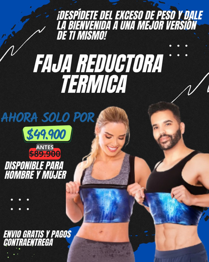 HeatShape: Faja Reductora Térmica Efecto Sauna