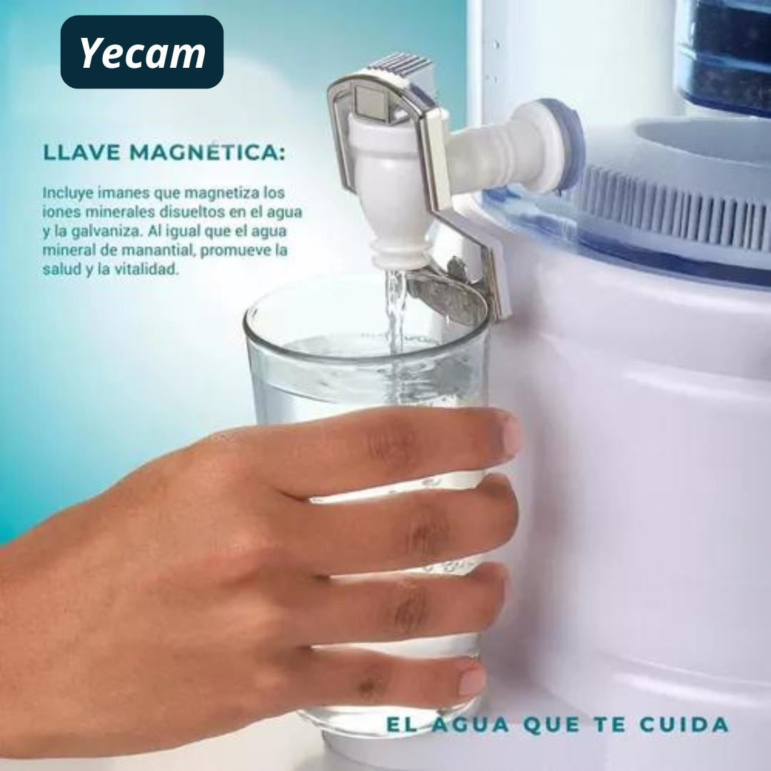 Filtro Purificador De Agua Bioenergetico Yecam BioPure 14L