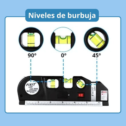 Metro Nivel Láser 4 en 1 + Trípode gratis