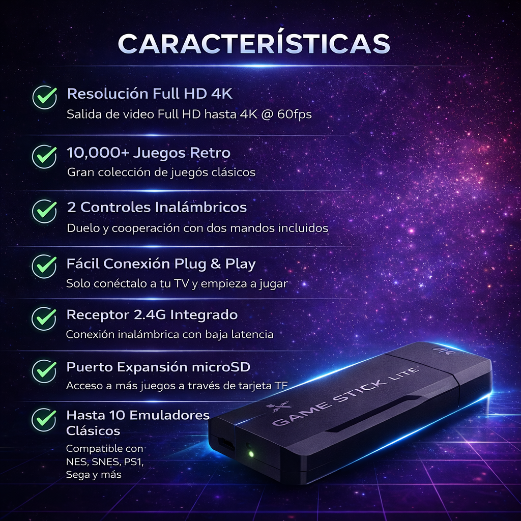 Consola Juegos Inalámbrica M8