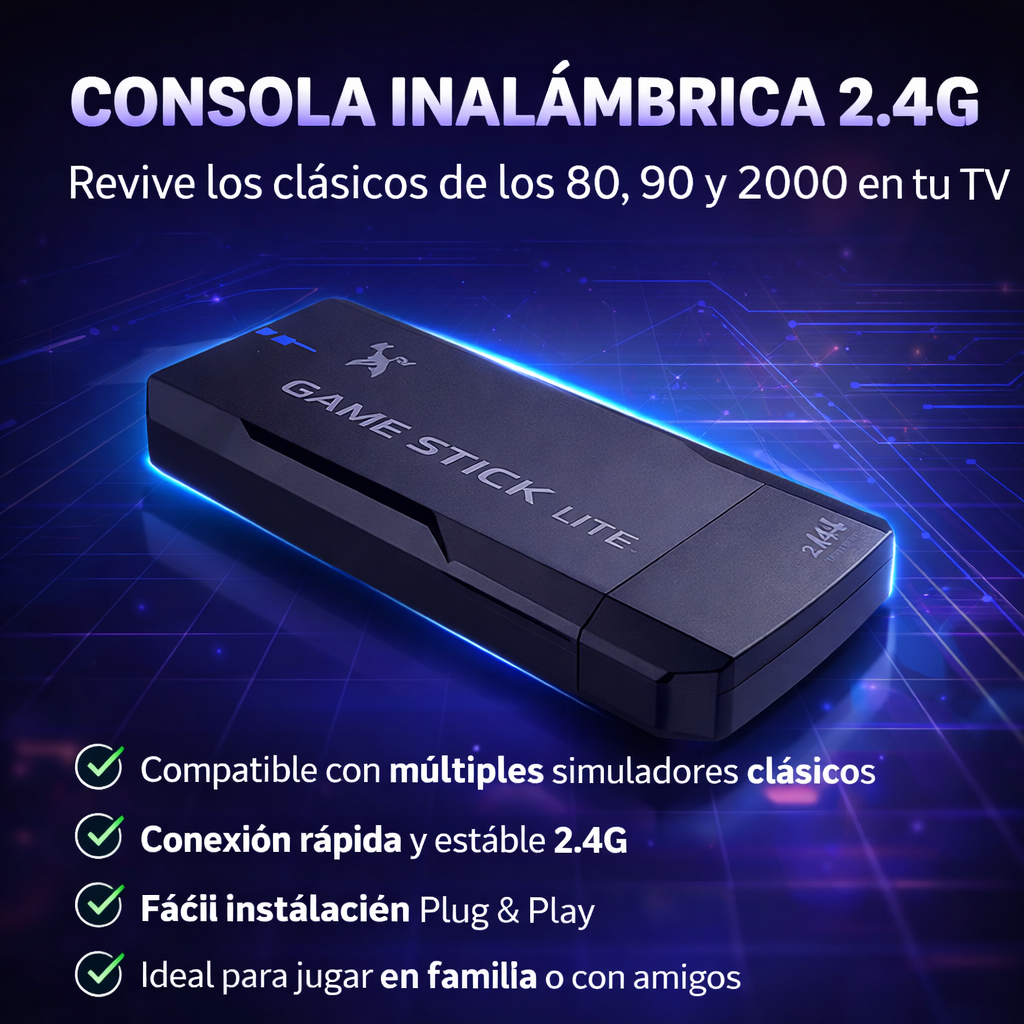 Consola Juegos Inalámbrica M8