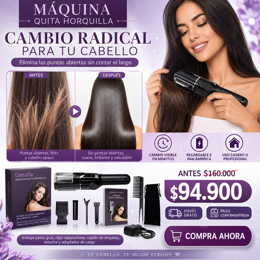 Maquina Quita Horquilla Puntas Cabello