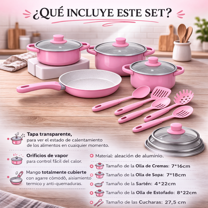 SET de cocina 13 piezas