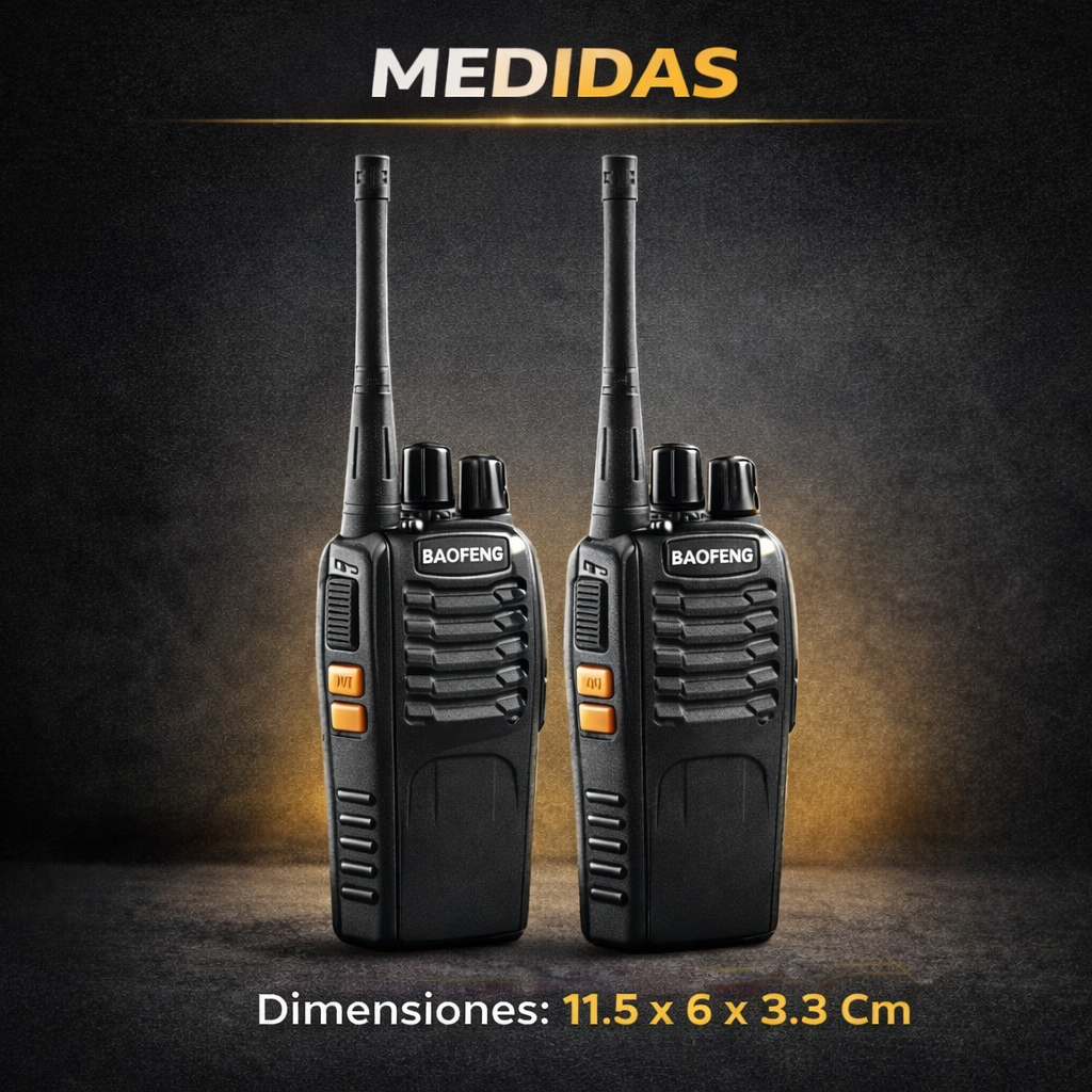Combo 2 Radios Walkie Talkie One Pixel + Envio Gratis