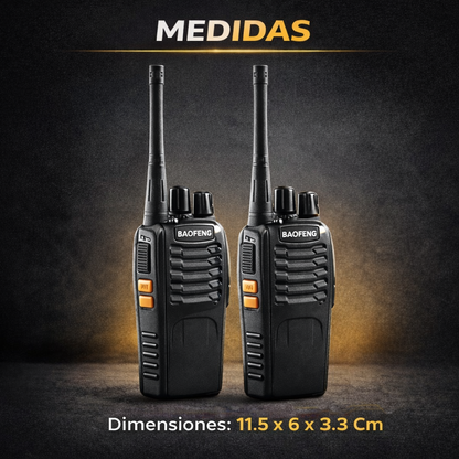 Combo 2 Radios Walkie Talkie One Pixel + Envio Gratis