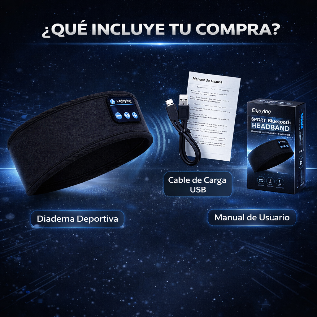 Diadema Balaca Banda Deportiva Bluetooth