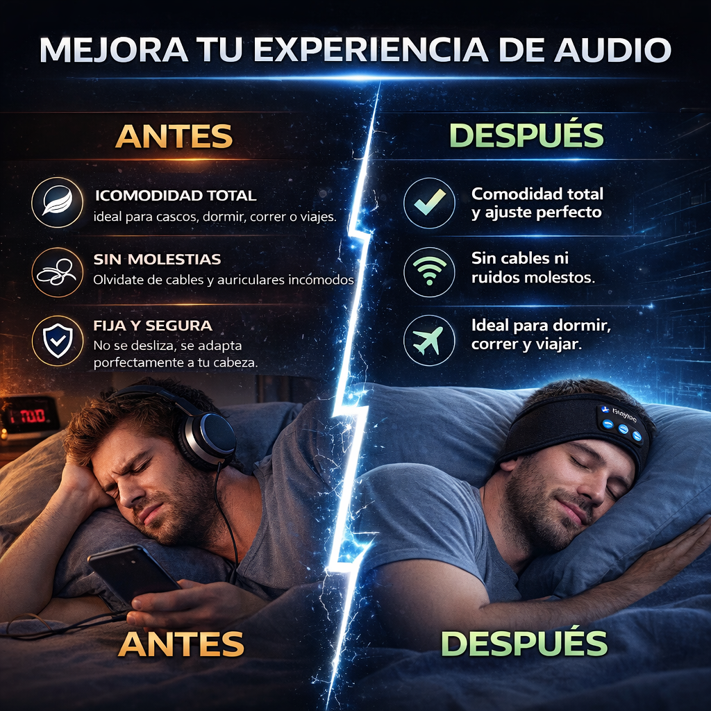 Diadema Balaca Banda Deportiva Bluetooth