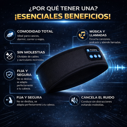 Diadema Balaca Banda Deportiva Bluetooth