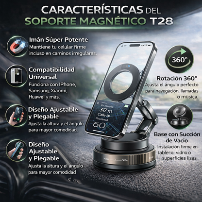 Holder Soporte Magnetico Celular T28