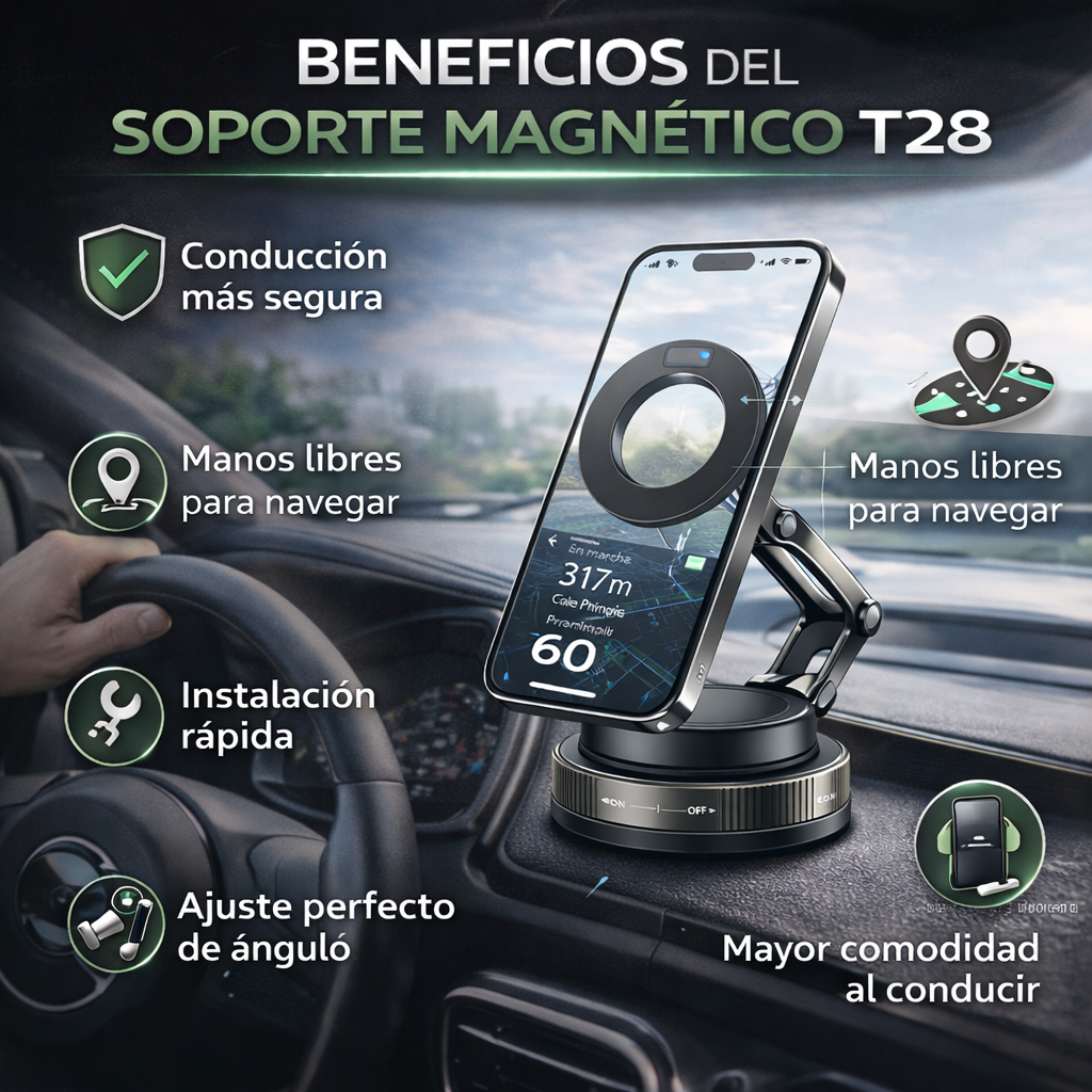Holder Soporte Magnetico Celular T28