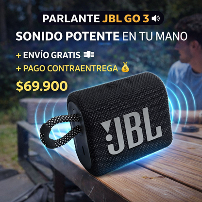 Parlante JBL Go 3 + ENVIO GRATIS