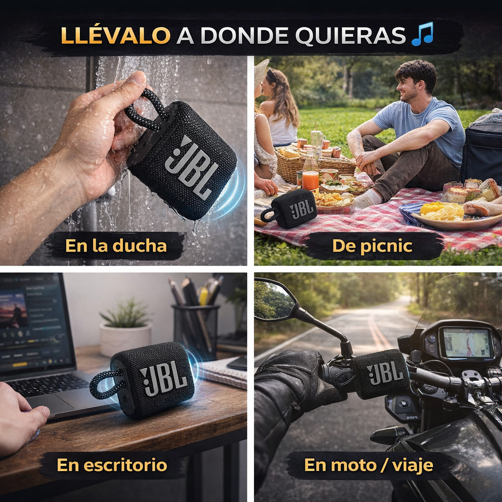 Parlante JBL Go 3 + ENVIO GRATIS