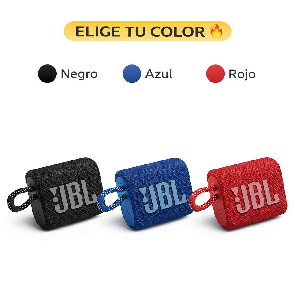 Parlante JBL Go 3 + ENVIO GRATIS