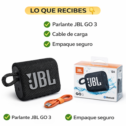 Parlante JBL Go 3 + ENVIO GRATIS