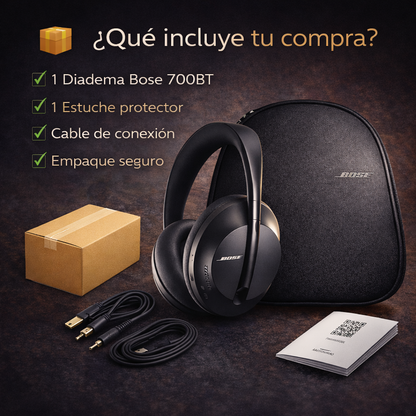 DIADEMA BOSE 700 BT CON ESTUCHE