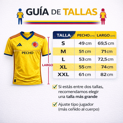 Combo Camiseta Colombia 2026 + Gorra GRATIS | Edición Mundial 🇨🇴