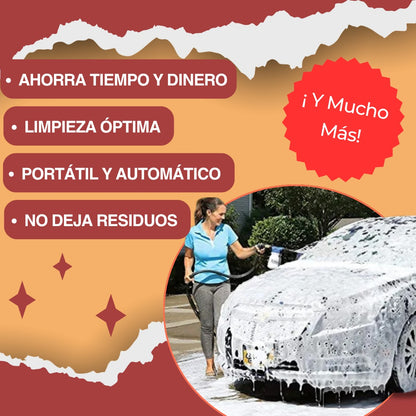 COMBO: Hidrolavadora con Pistola Carwash + Lava en Minutos + Ahorra Agua + Envío GRATIS