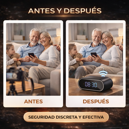 CAMARA RELOJ ESPIA APP LOOCK WIFI + ENVIO GRATIS