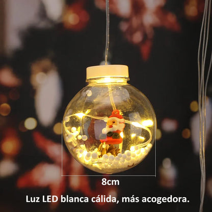Luz navidad cascada de 3 metros