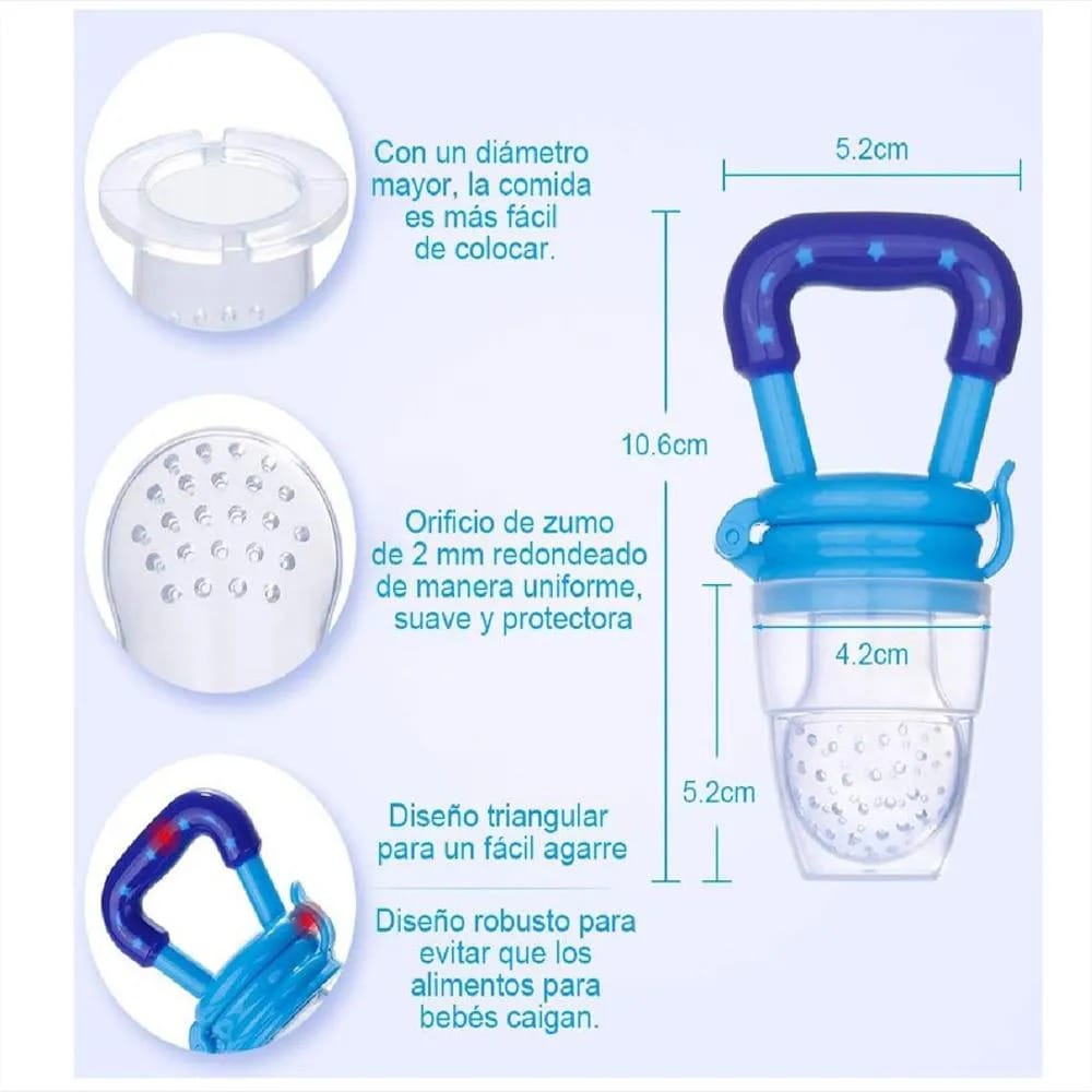 Kit Bebé 3 en 1: Fular Ergonómico + Mordedor + Chupete Alimentador