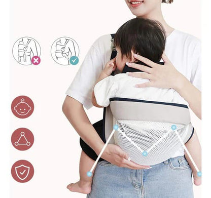 Kit Bebé 3 en 1: Fular Ergonómico + Mordedor + Chupete Alimentador