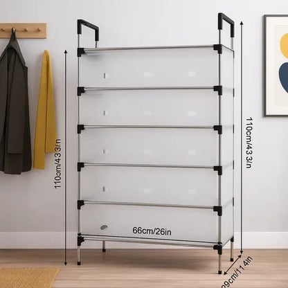 Zapatero con Tapa 6 Niveles – Antipolvo + Envío gratis