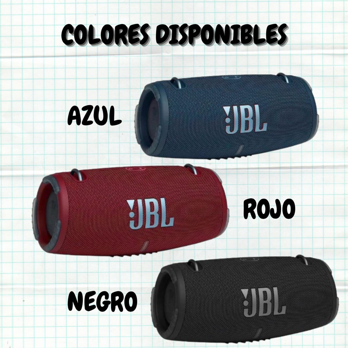 Parlante Bluetooth JBL Mini XTREEM3 + ENVIO GRATIS
