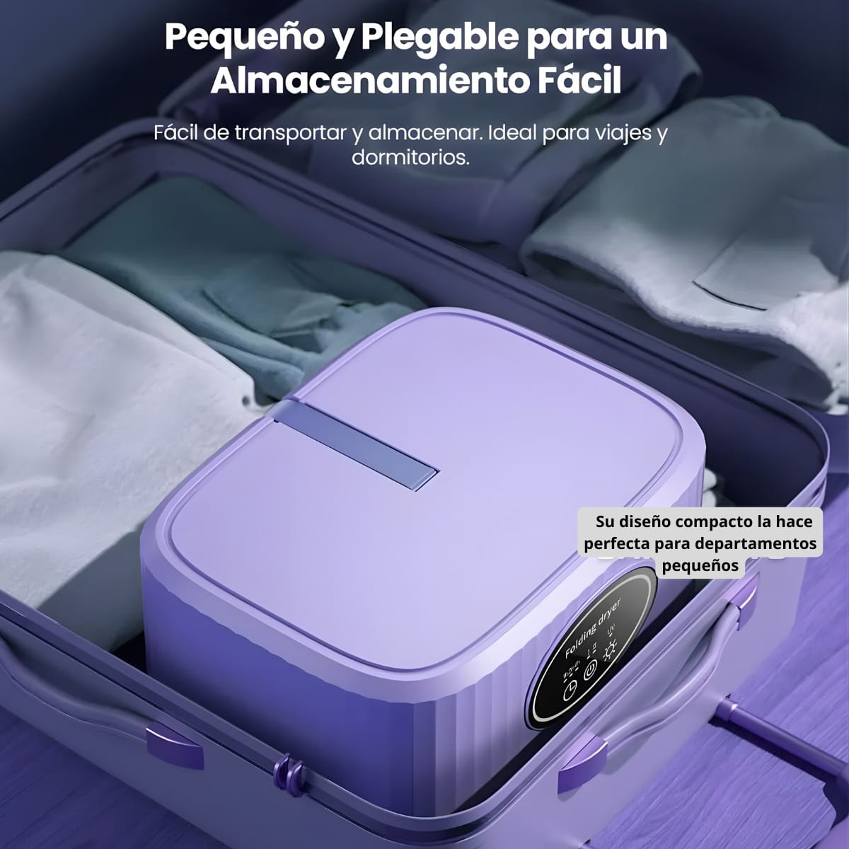 AirFlow Portátil MaxDry: Secador de Ropa Grande + Envío gratis