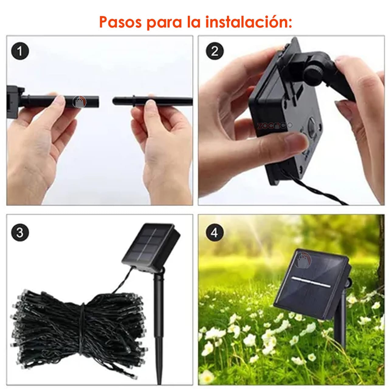 Luces LED Solares de Navidad 10M | ENVÍO GRATIS