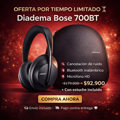 DIADEMA BOSE 700 BT CON ESTUCHE