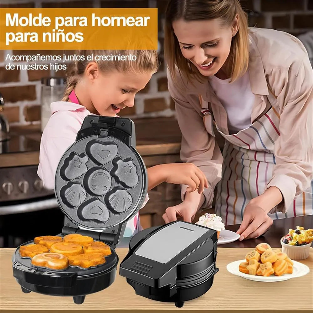SOKANY 3 en 1 - Waffles, Donas y Cupcakes 🍩🧁🥞